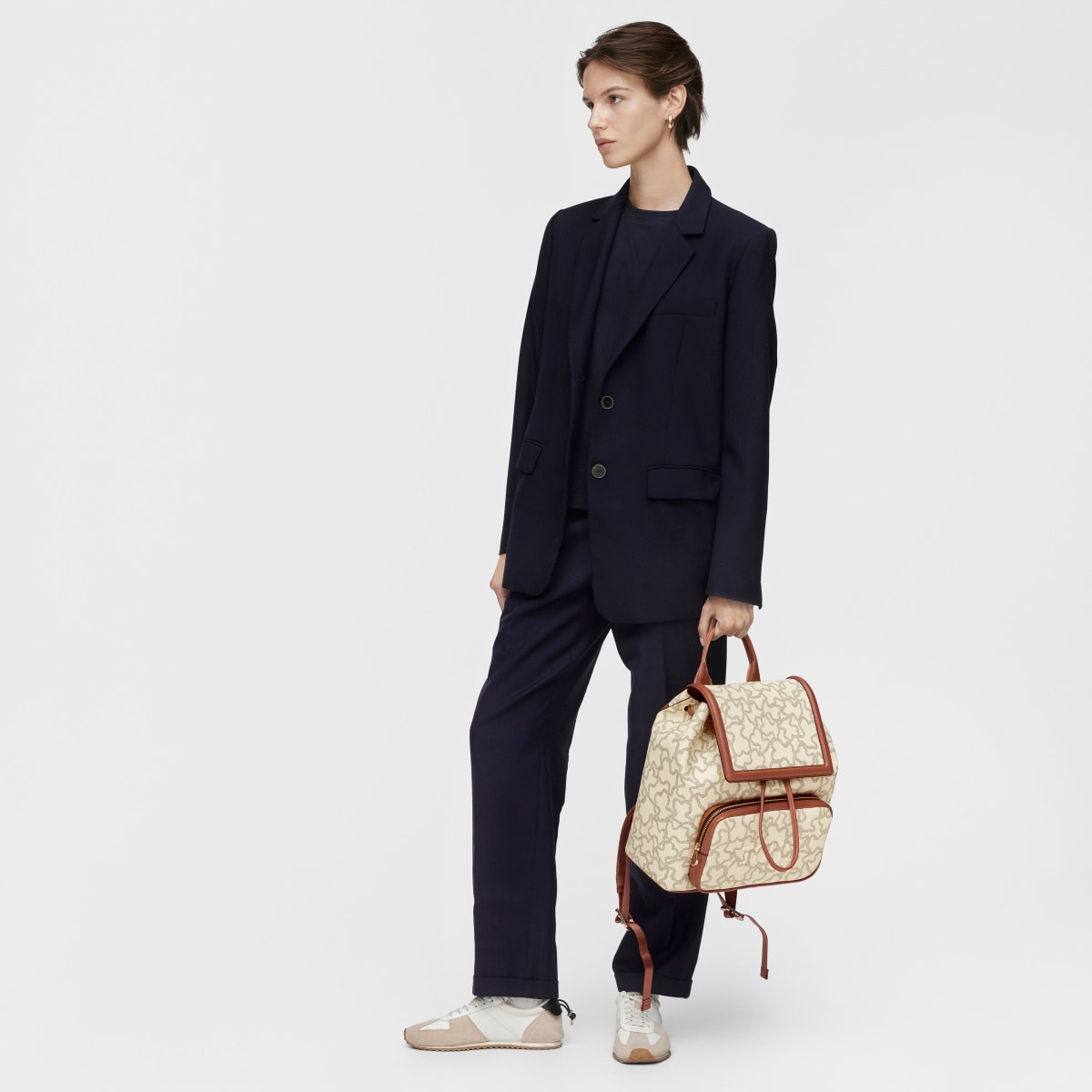 Beige Kaos Icon Backpack