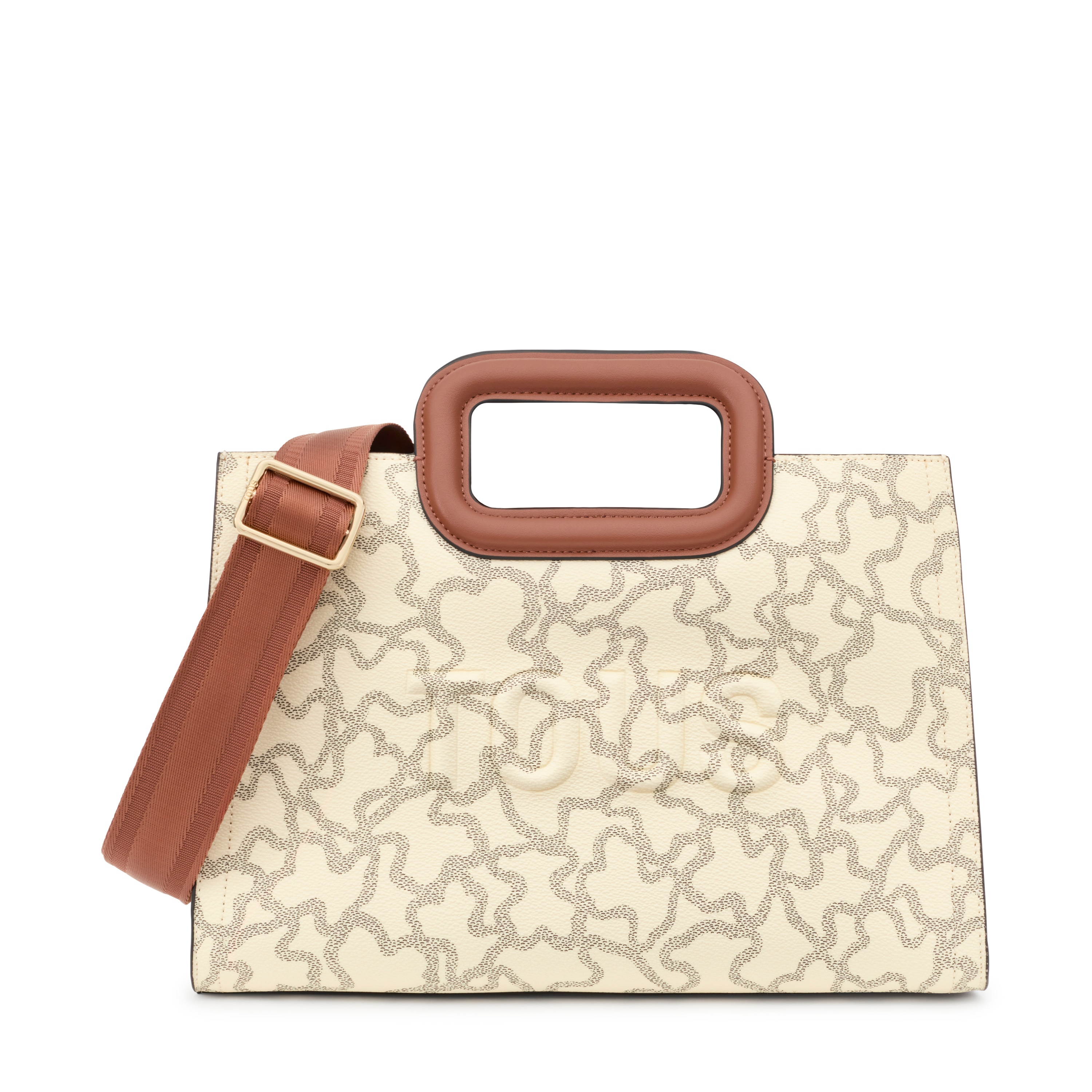 beige Kaos Icon Amaya Shopping bag