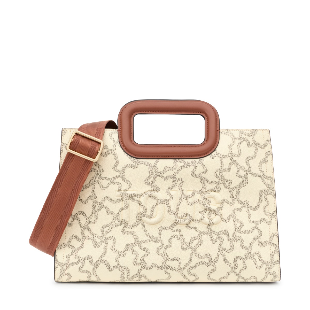 Medium beige Kaos Icon Amaya Shopping bag
