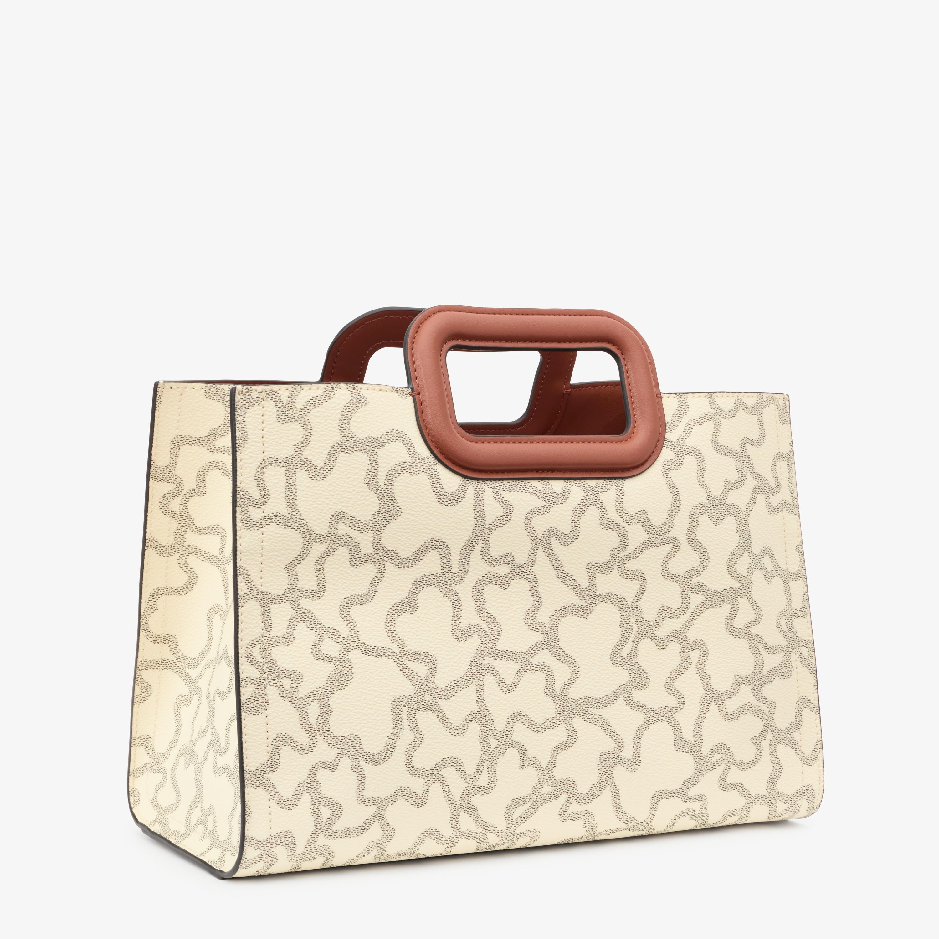 beige Kaos Icon Amaya Shopping bag