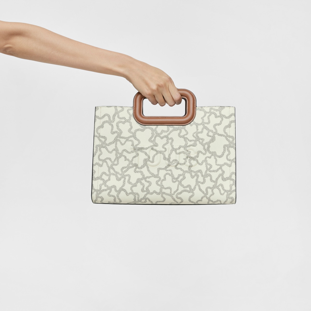 Medium beige Kaos Icon Amaya Shopping bag