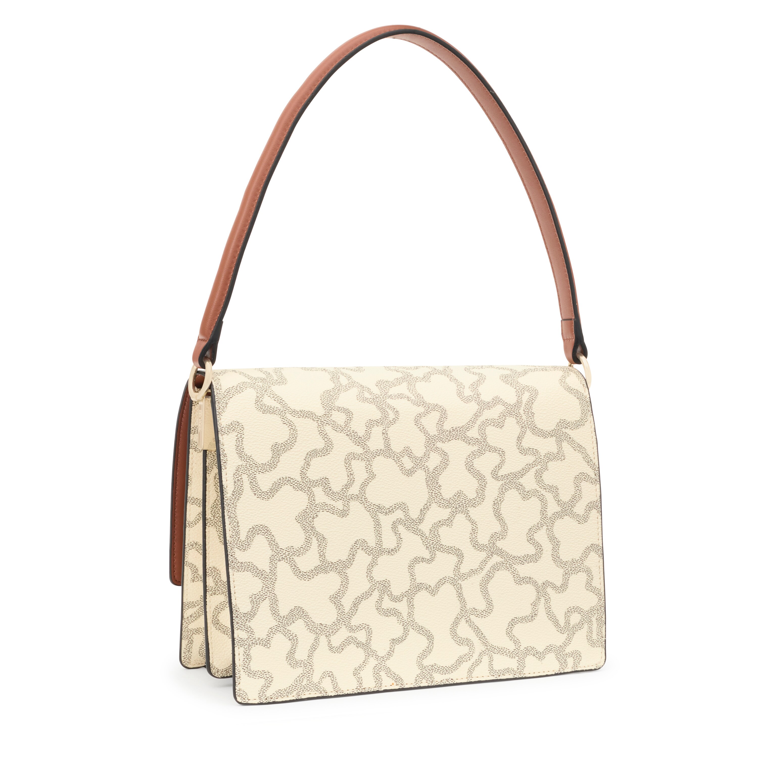 Medium beige Kaos Icon Audree Crossbody bag
