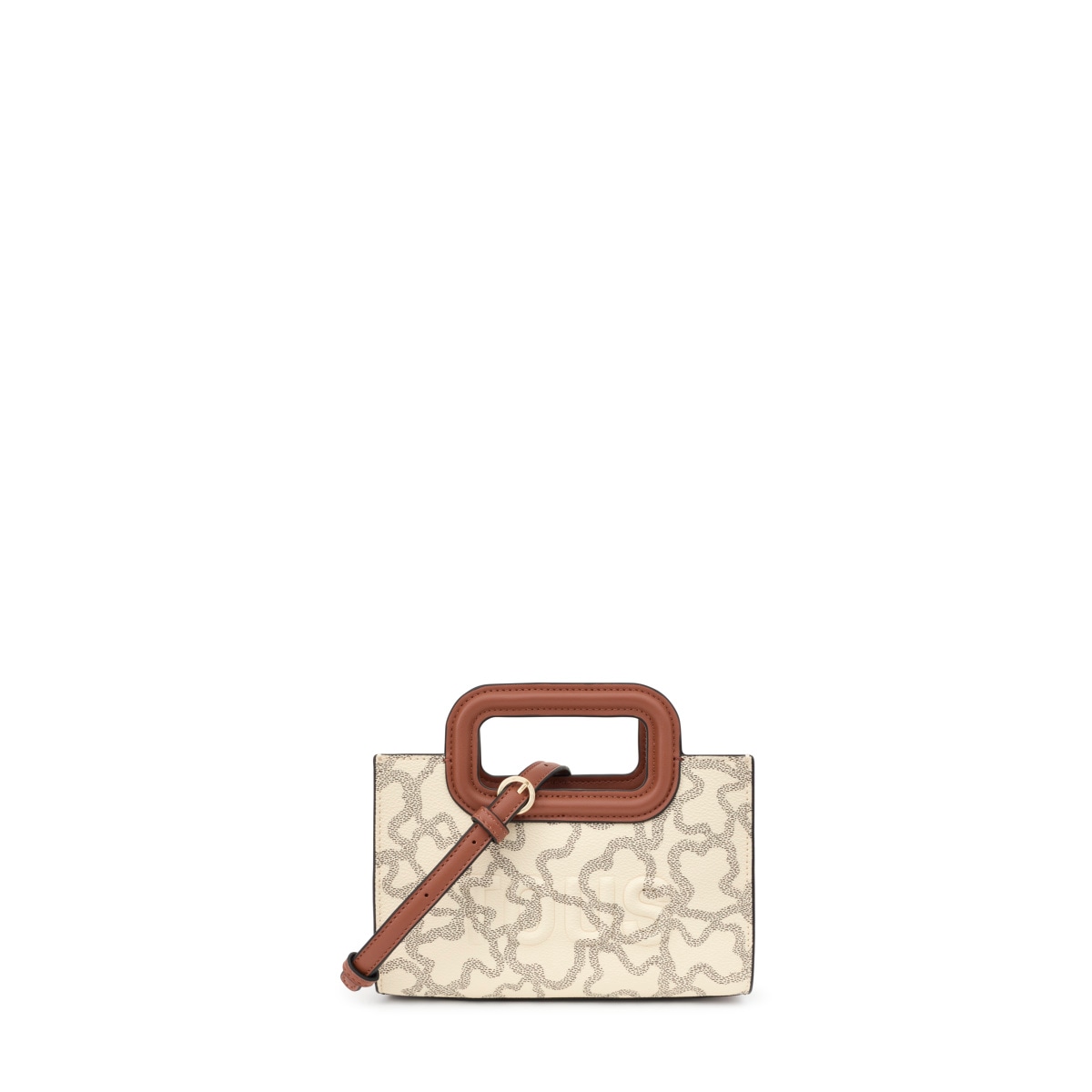Mini beige Kaos Icon Crossbody bag