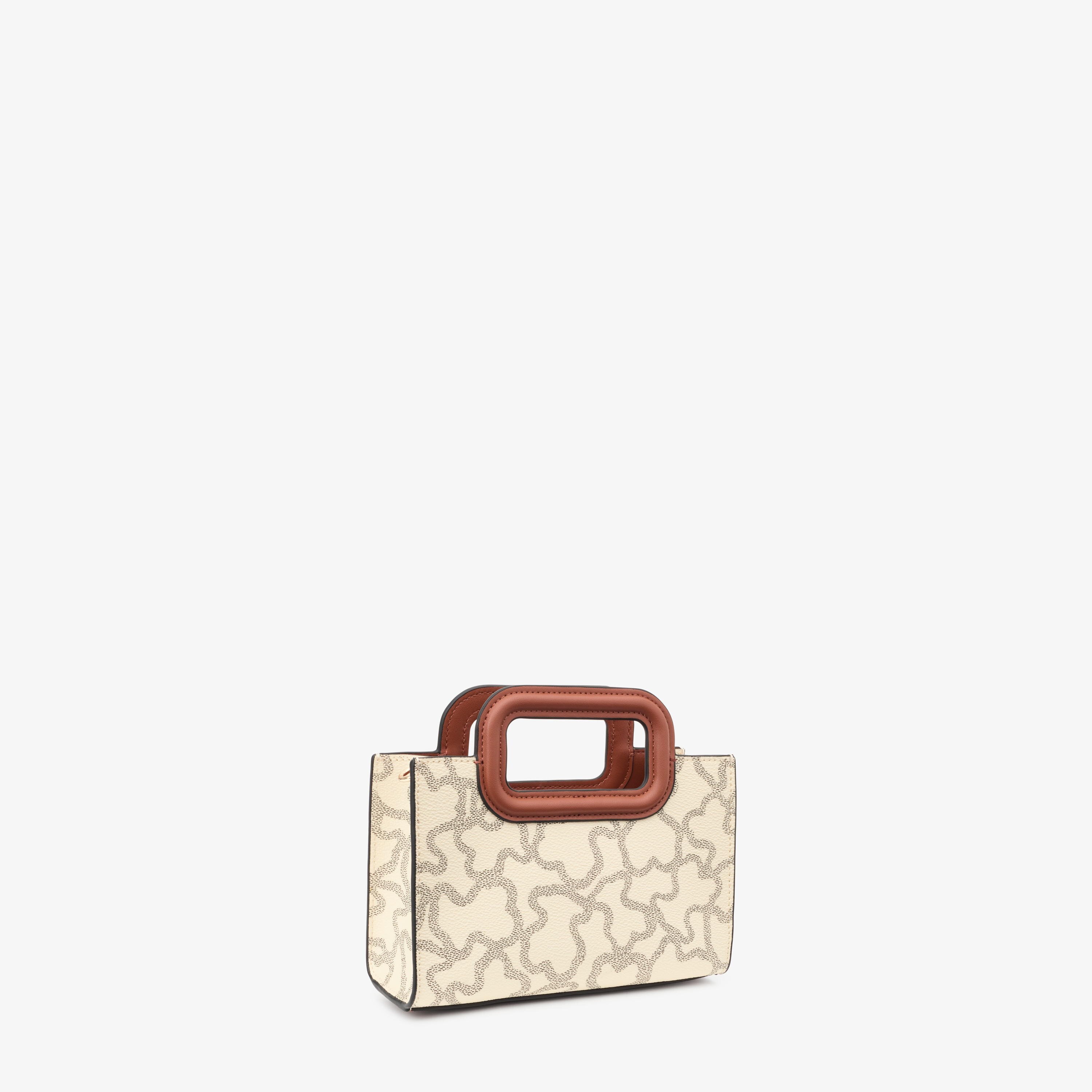 Mini beige Kaos Icon Crossbody bag