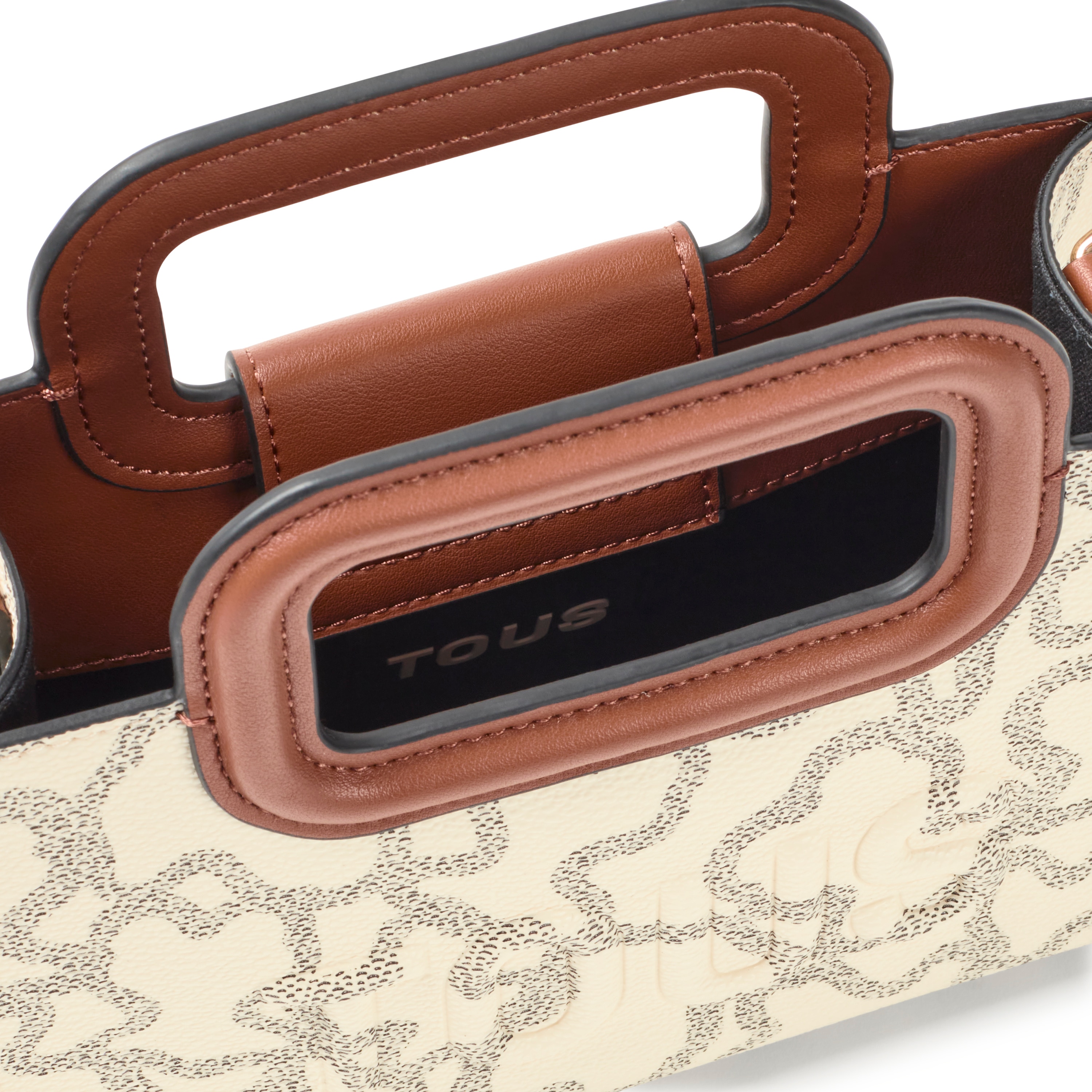 Mini beige Kaos Icon Crossbody bag