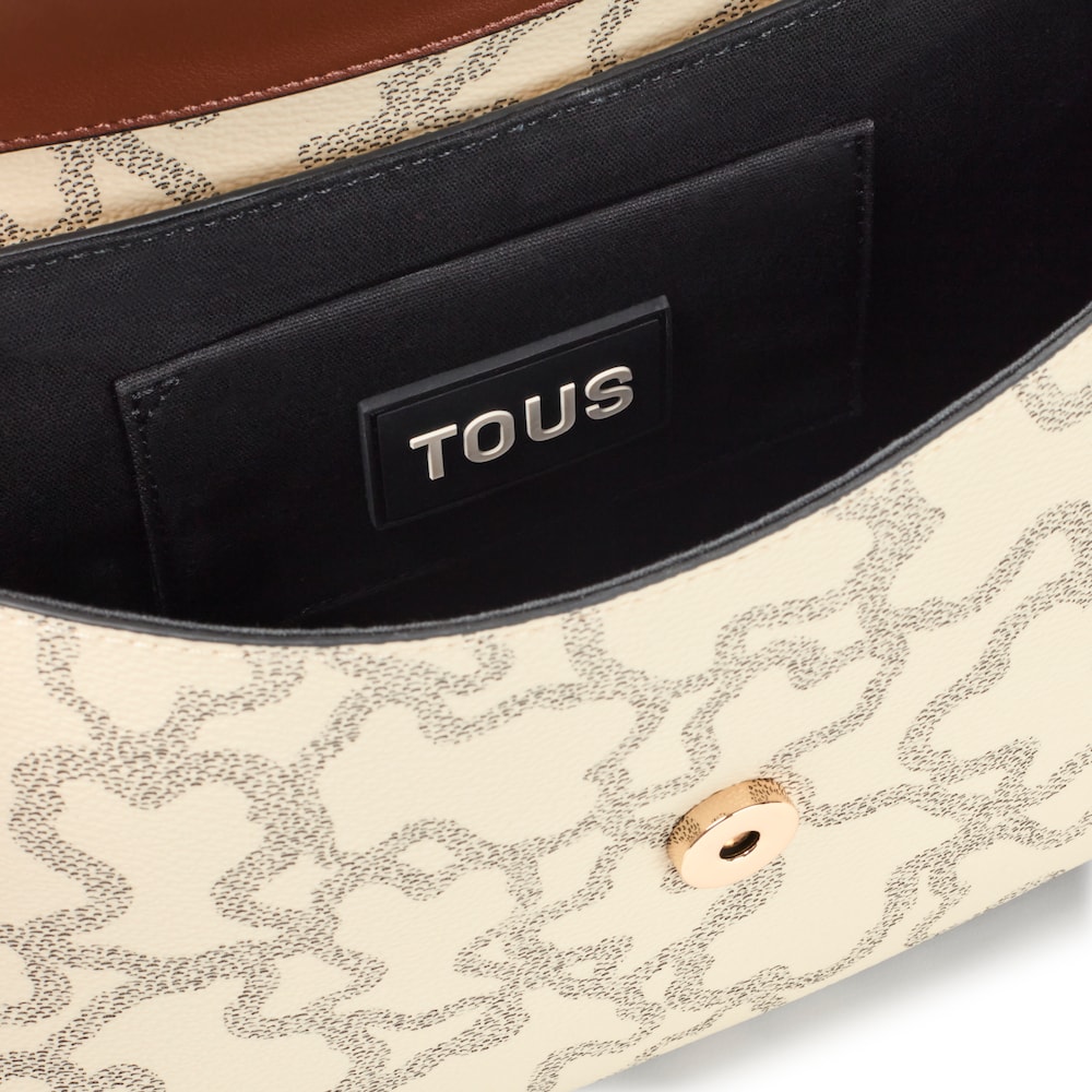 Bandolera pequeña beige Kaos Icon image number 2