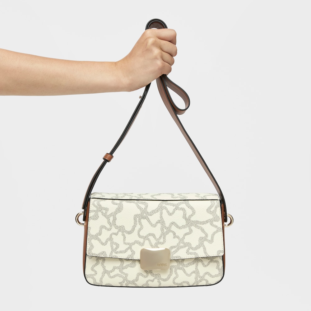 Bandolera pequeña beige Kaos Icon image number 5