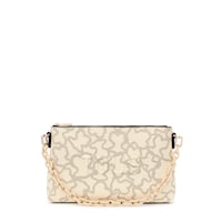 Beige Kaos Icon Clutch