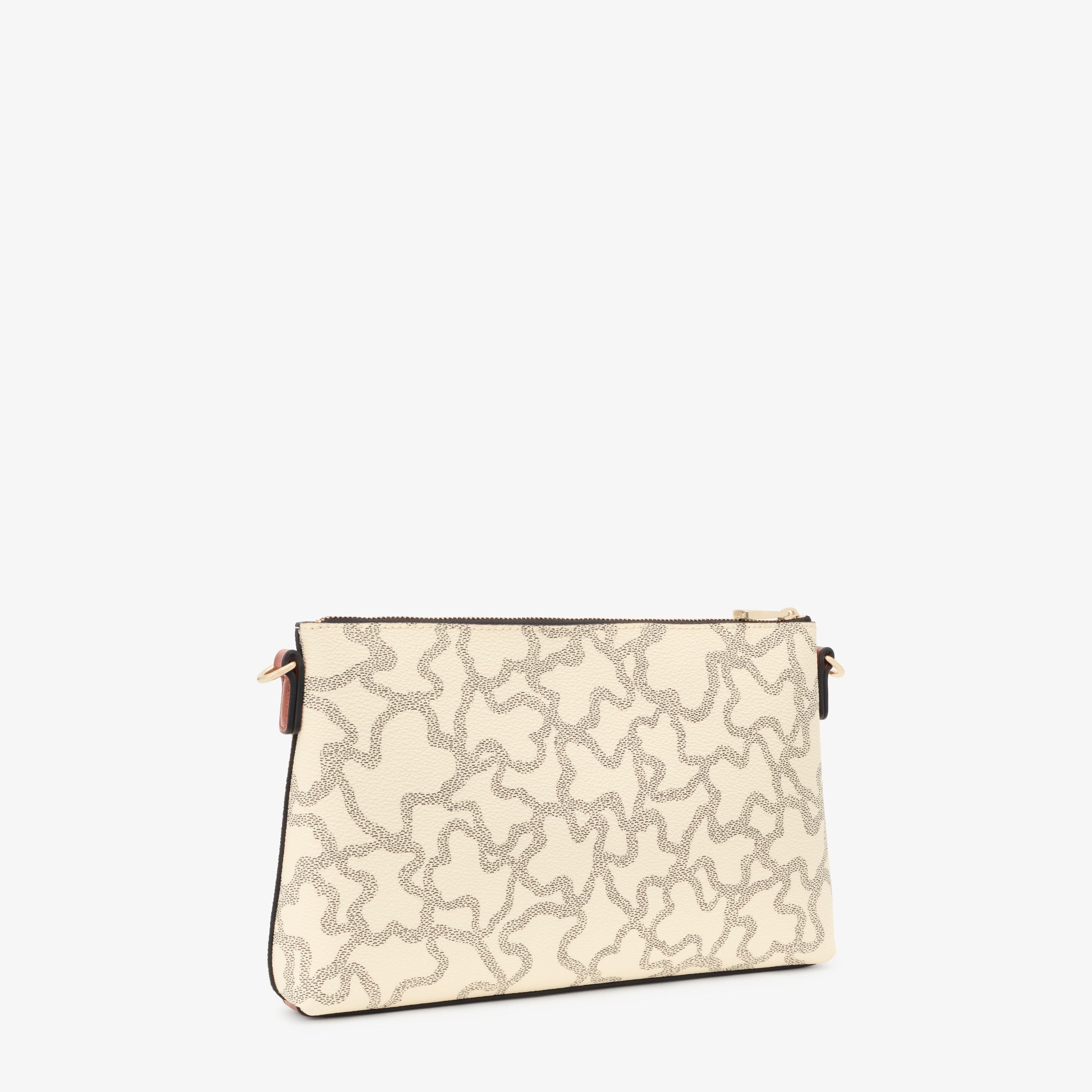Beige Kaos Icon Clutch