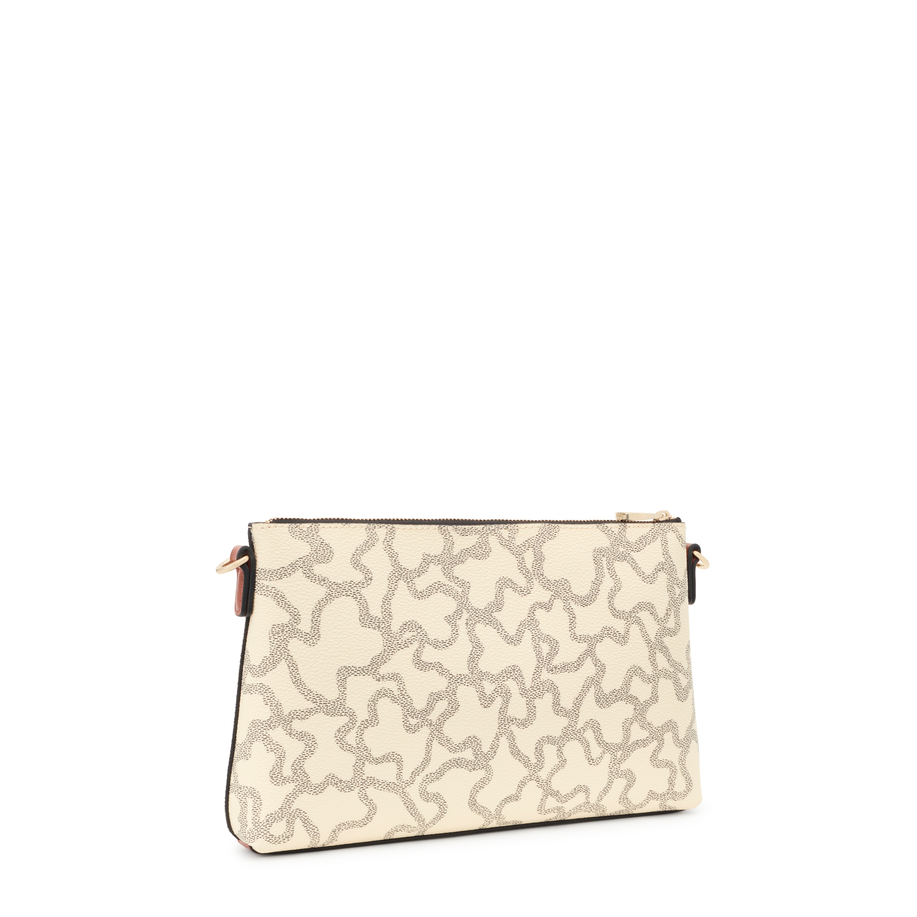 Beige Kaos Icon Clutch