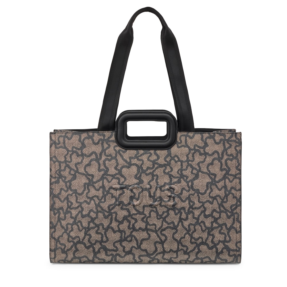 Shopper grande Amaya negro Kaos Icon