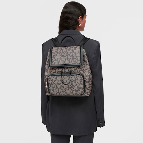 Mochila negra Kaos Icon
