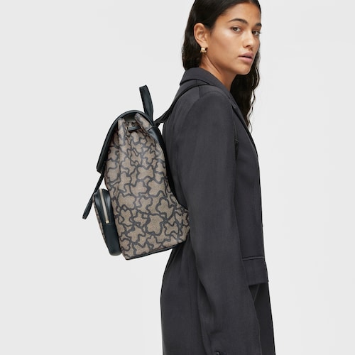 Mochila negra Kaos Icon