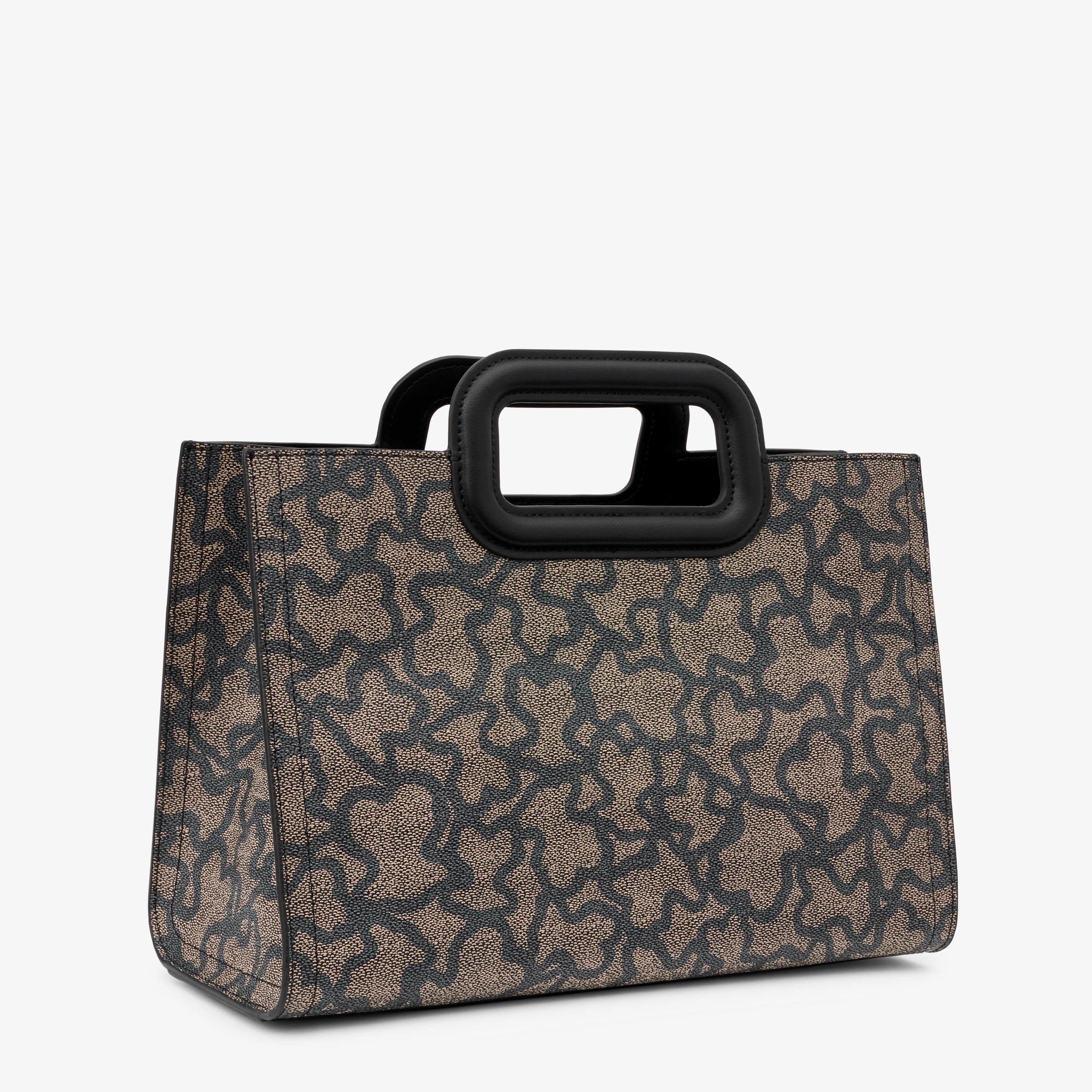 Medium black Kaos Icon Amaya Shopping Bag