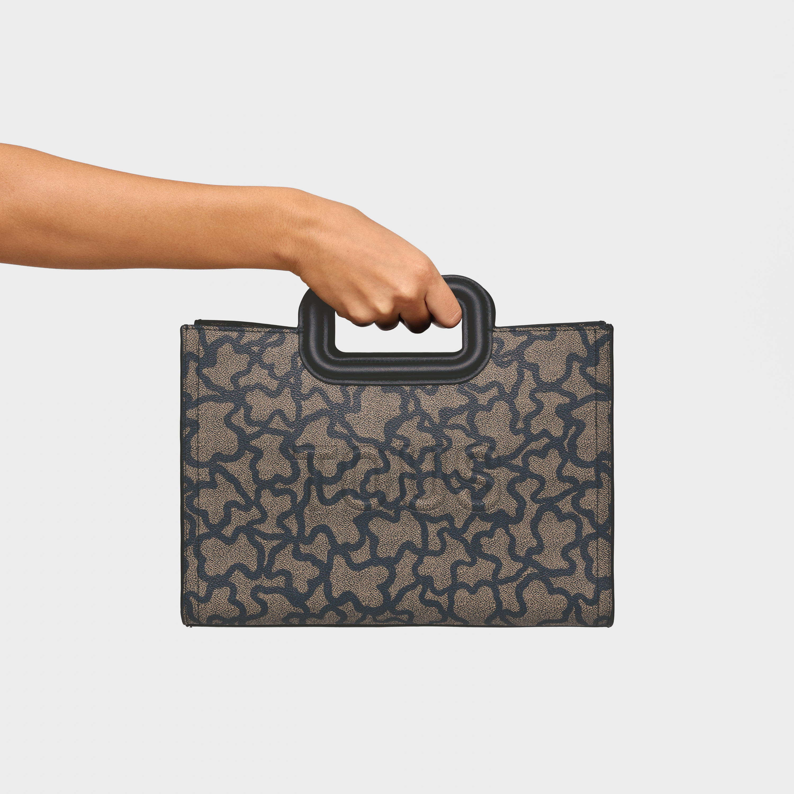 Medium black Kaos Icon Amaya Shopping Bag