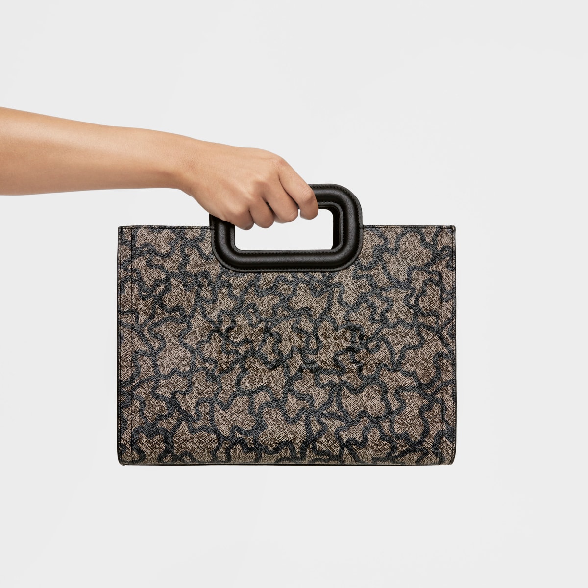 Medium black Kaos Icon Amaya Shopping Bag