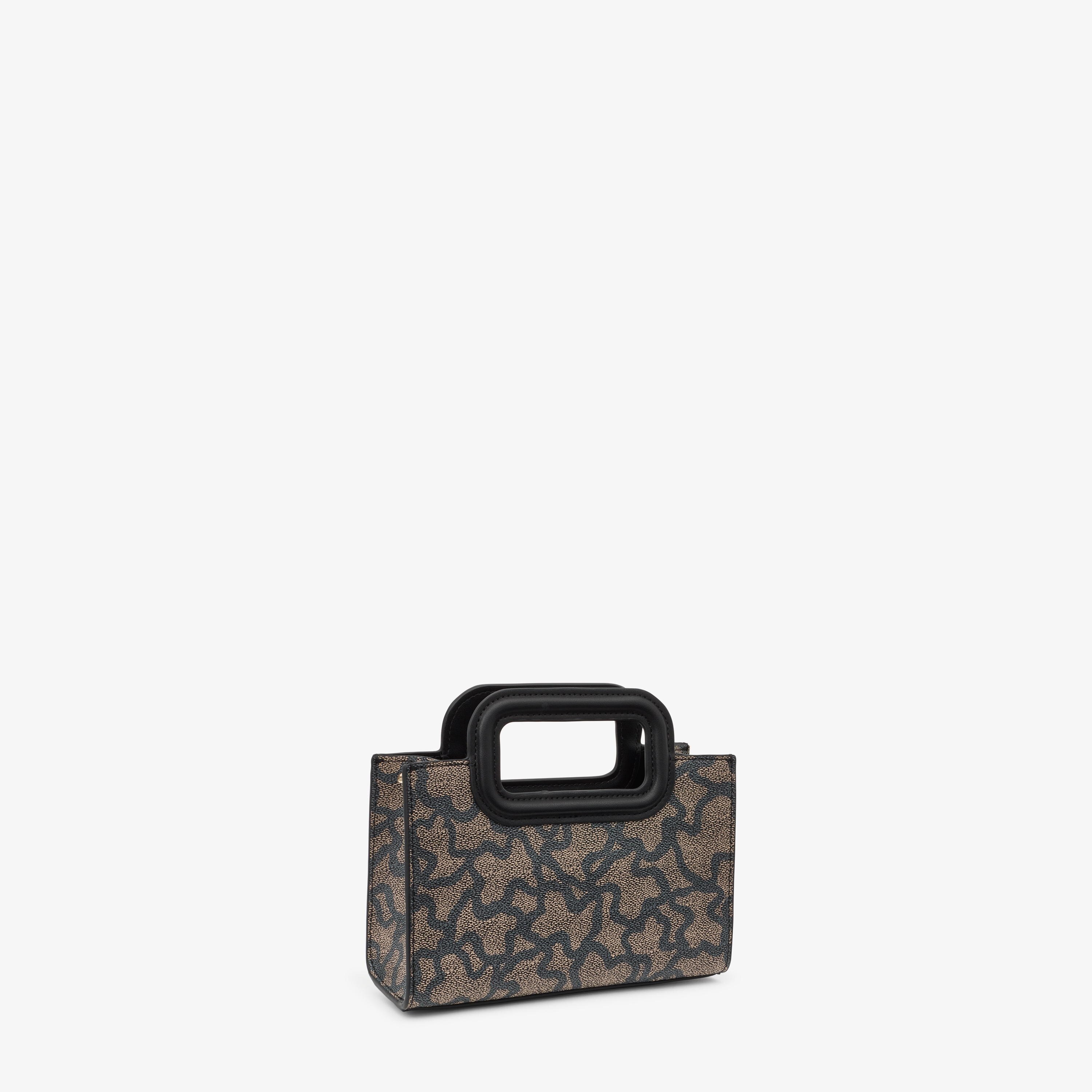 Mini black Kaos Icon Crossbody bag