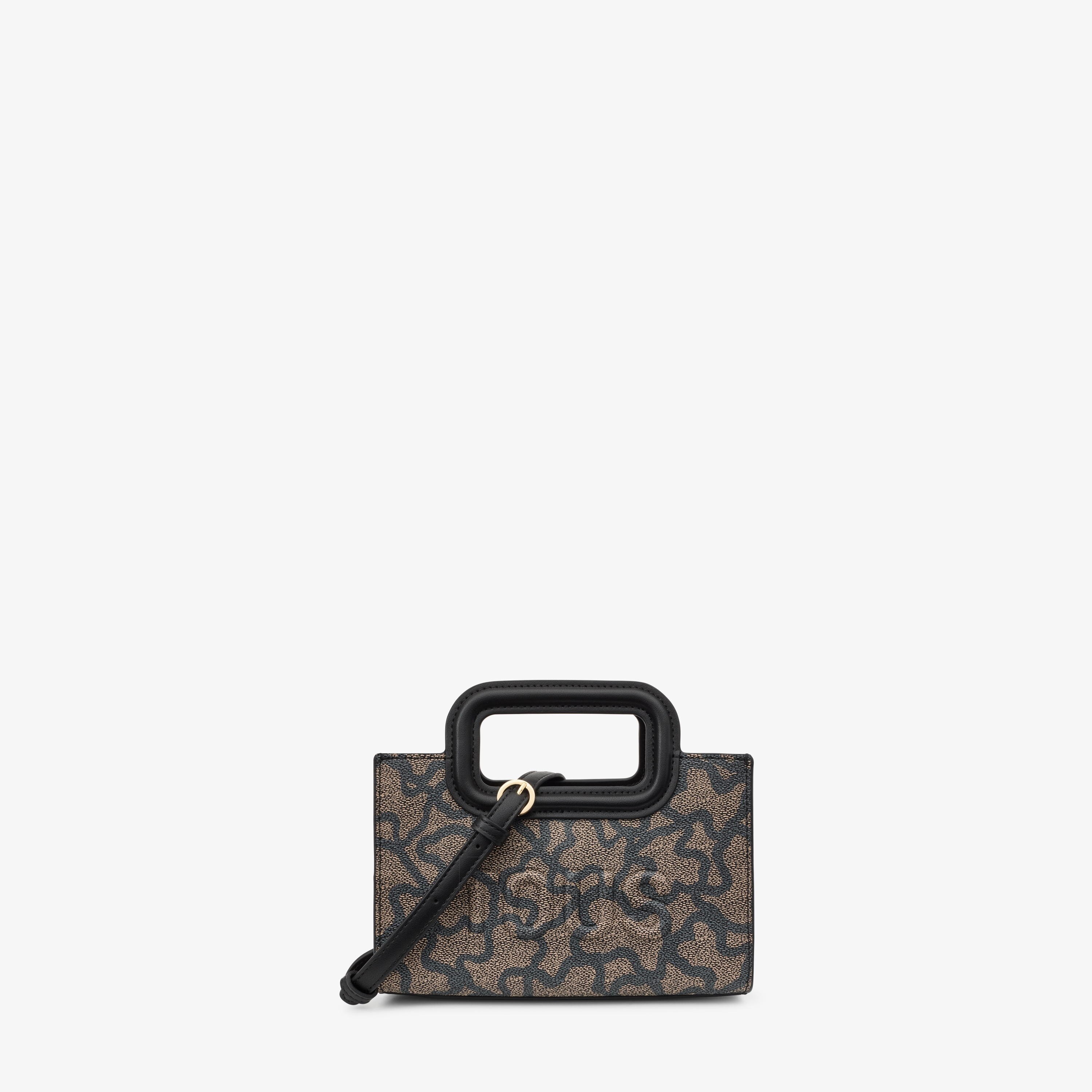 Mini black Kaos Icon Crossbody bag