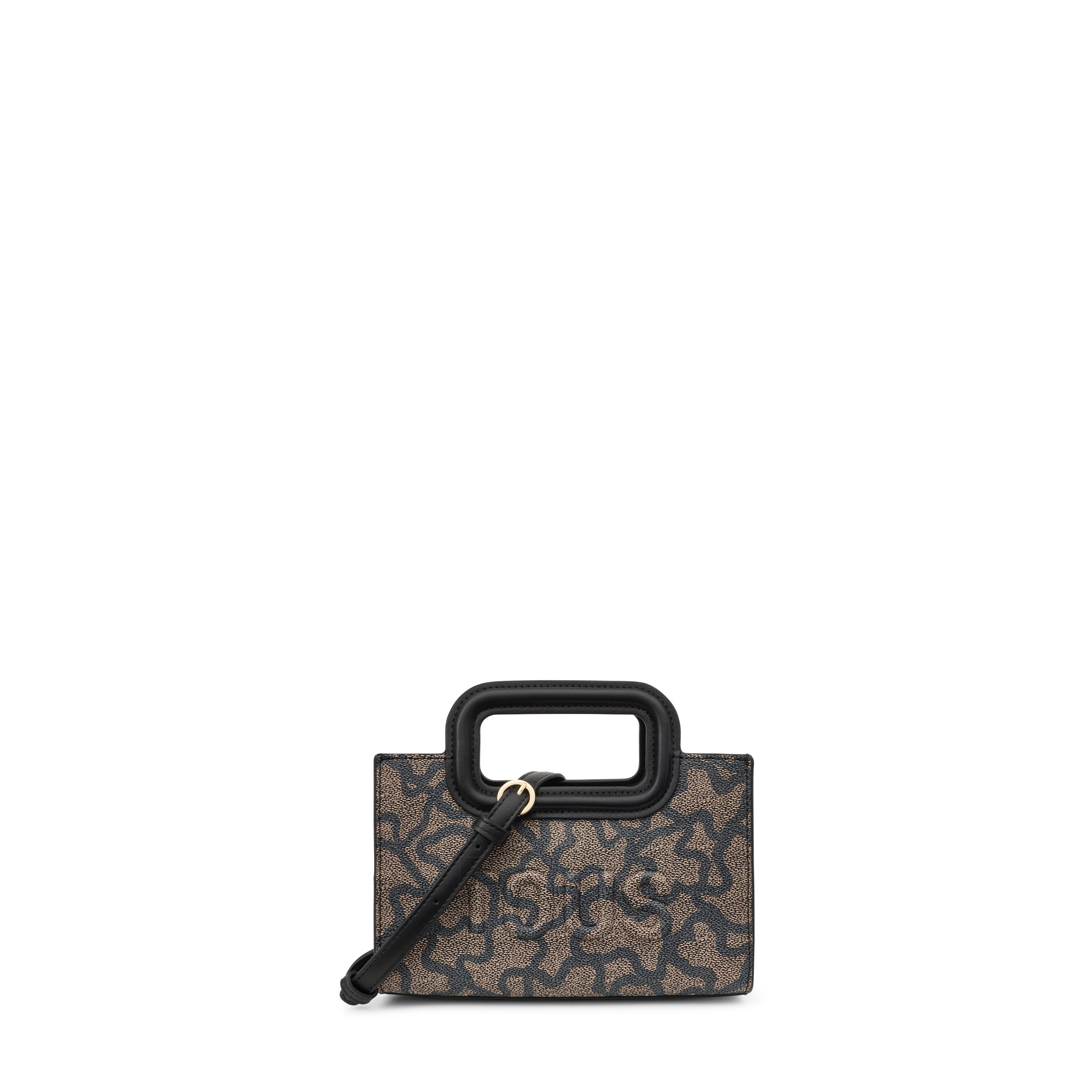 Mini black Kaos Icon Crossbody bag