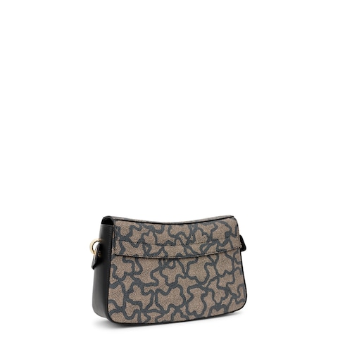Small black Kaos Icon Crossbody bag