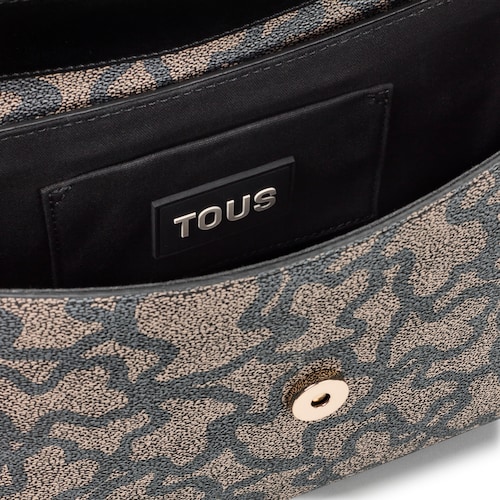 Small black Kaos Icon Crossbody bag