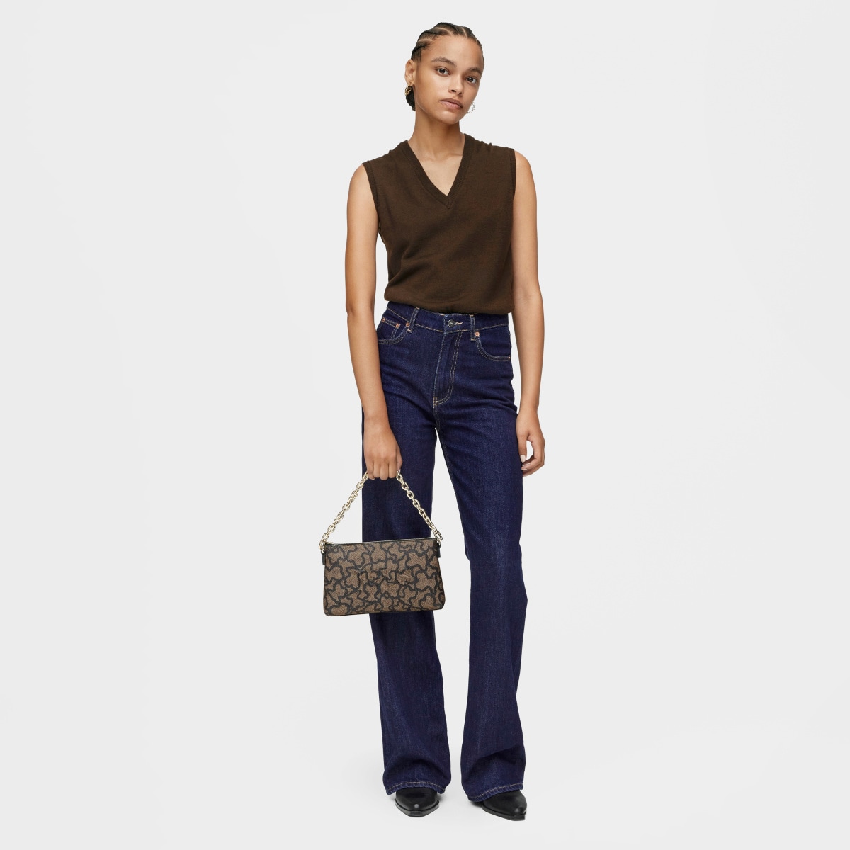Black Kaos Icon Clutch