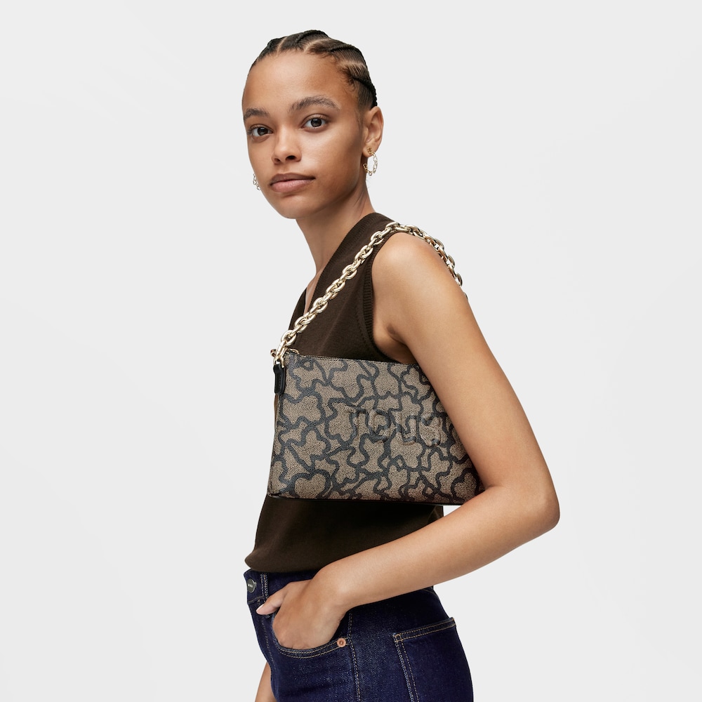 Clutch negro Kaos Icon