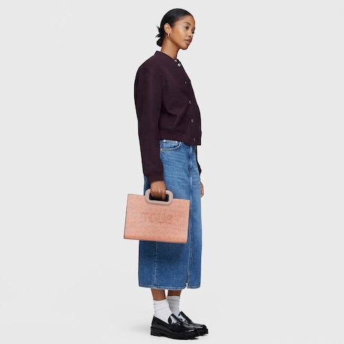 Medium orange Amaya Shopping bag Kaos Icon