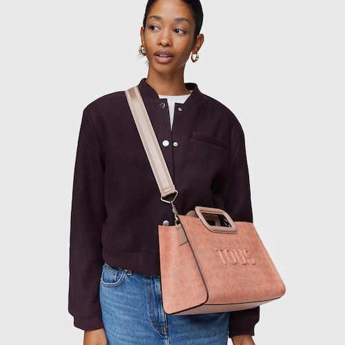 Medium orange Amaya Shopping bag Kaos Icon