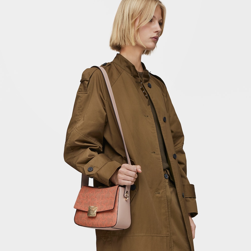 Bandolera peque&ntilde;a naranja Kaos Icon