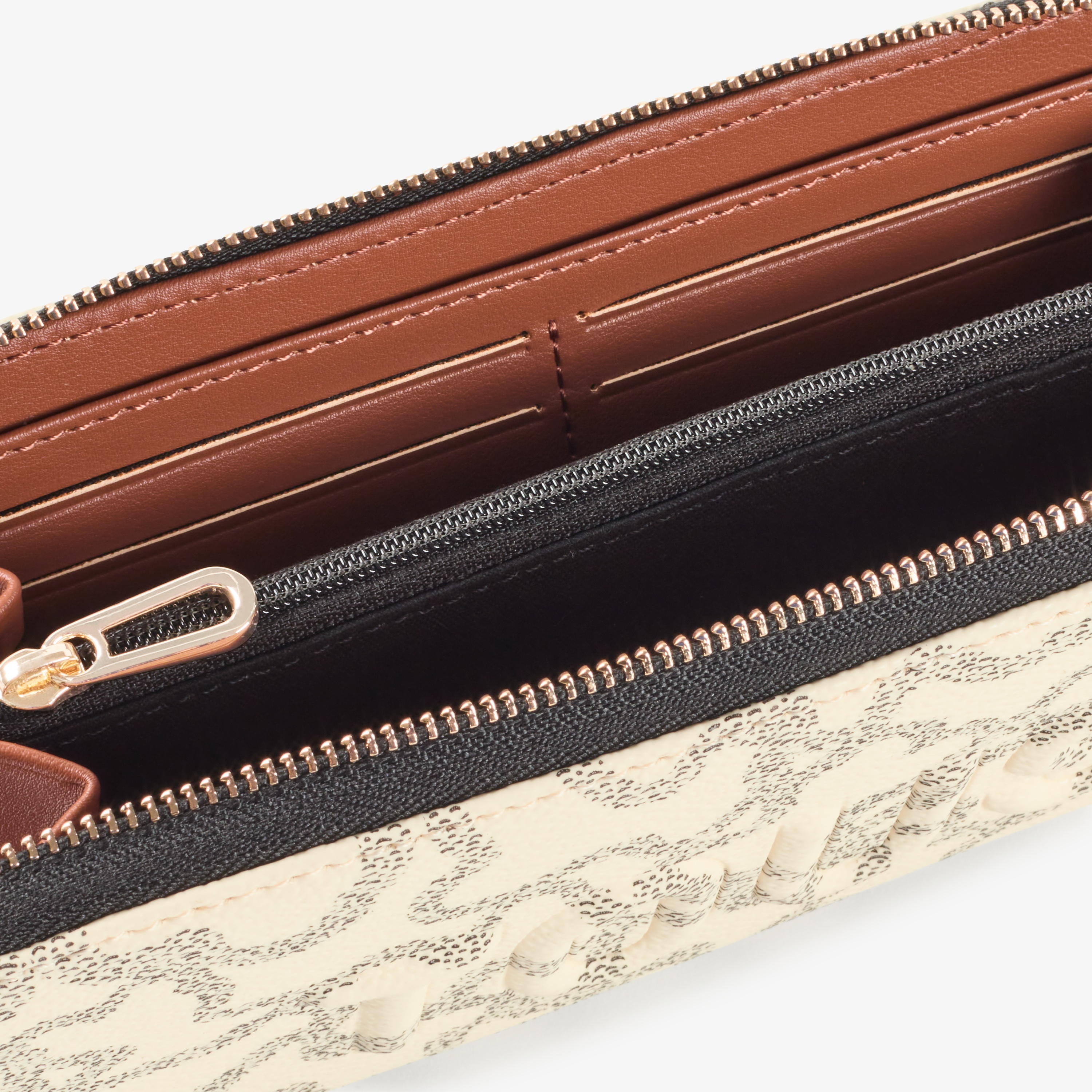 Beige Kaos Icon Wallet