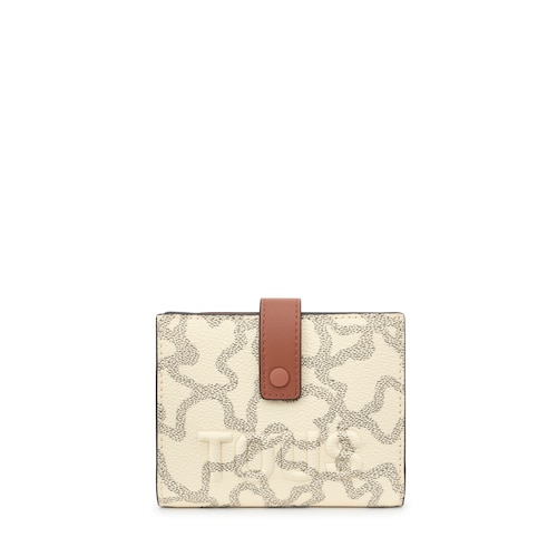 Cartera beige Kaos Icon