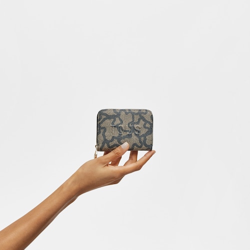 Monedero negro Kaos Icon