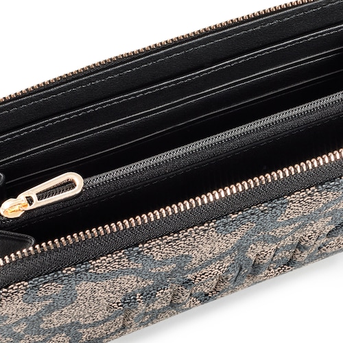 Billetera negra Kaos Icon