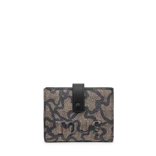 Cartera negra Kaos Icon