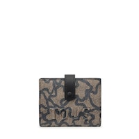 Cartera negra Kaos Icon