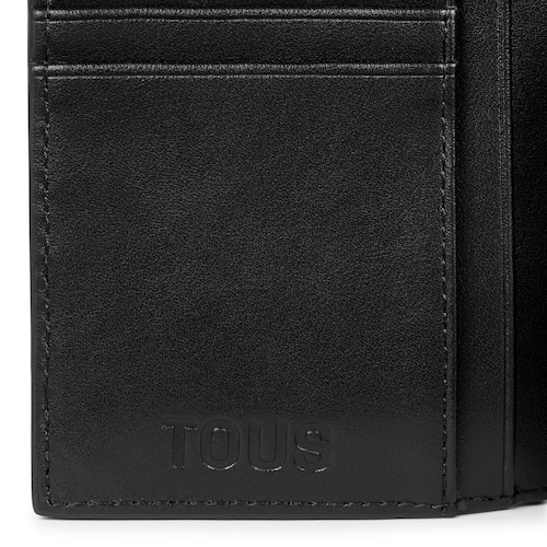 Cartera negra Kaos Icon