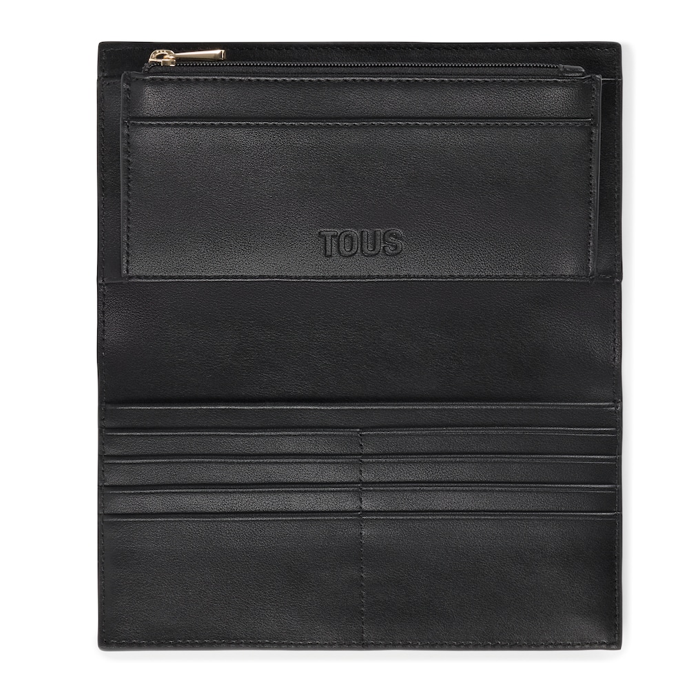 Billetera Pocket negra Kaos Icon