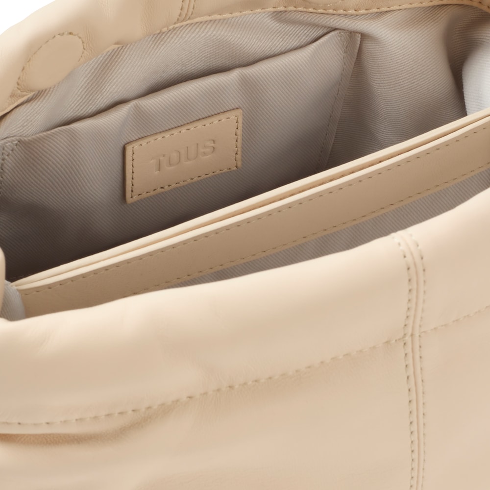 Beige leather Crossbody bag TOUS Dolsa