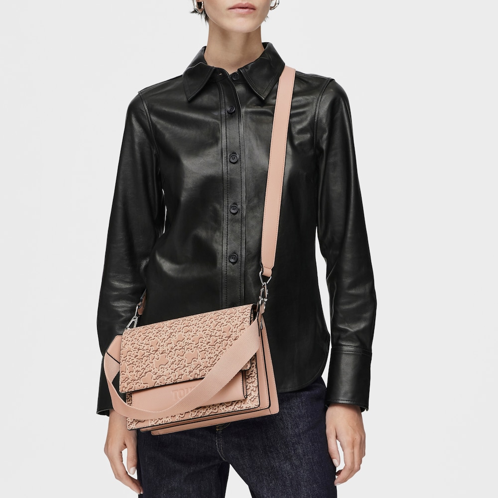 Medium taupe-colored Audree Crossbody bag Kaos Mini Evolution Medium taupe-colored Audree Crossbody bag Kaos Mini Evolution