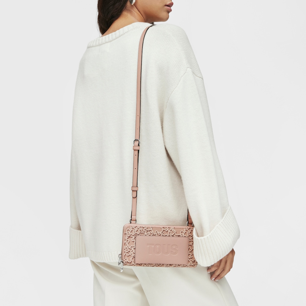 Ciemnoszary portfel-etui na telefon Kaos Mini Evolution