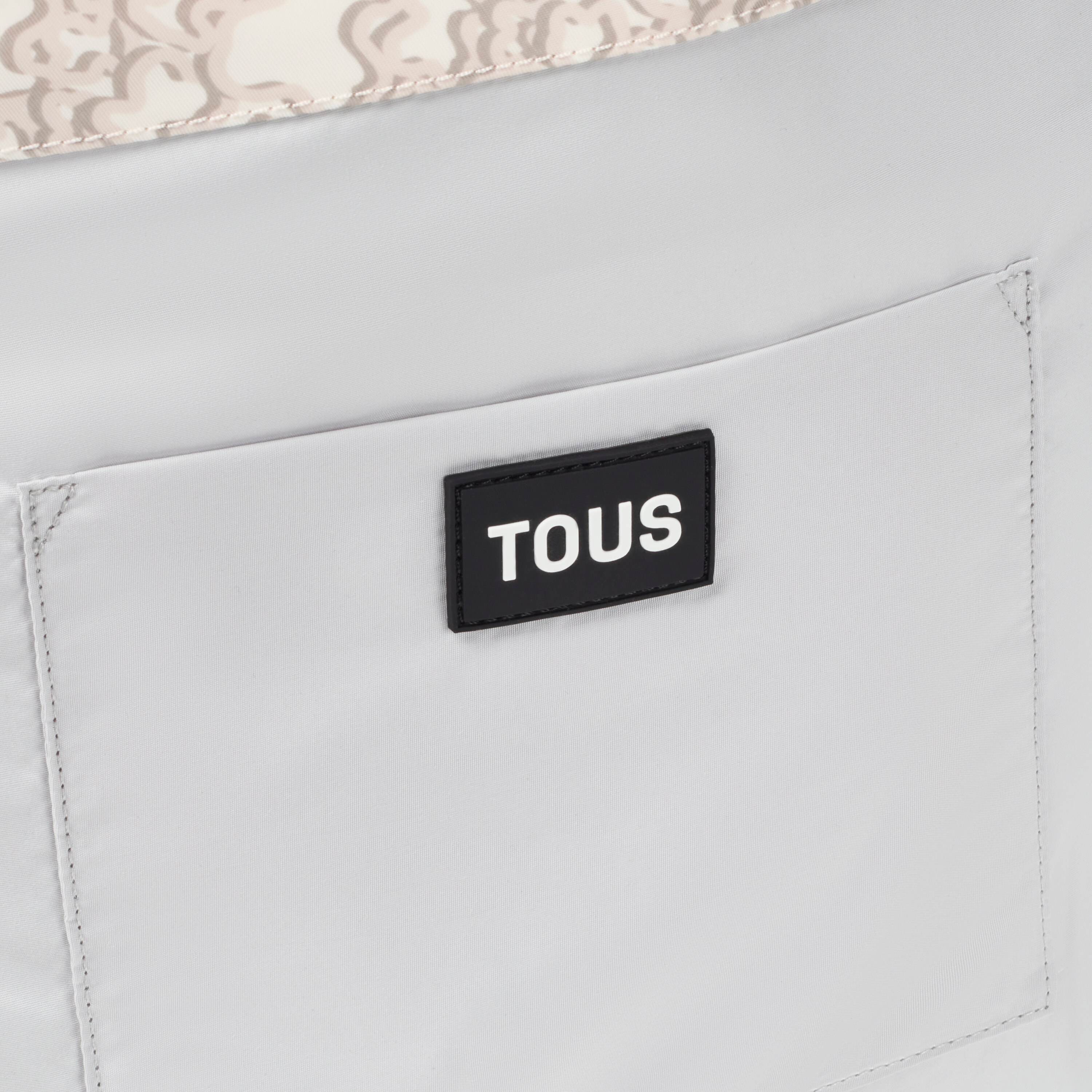 Beige Kaos Mini Evolution Nylon Backpack | TOUS