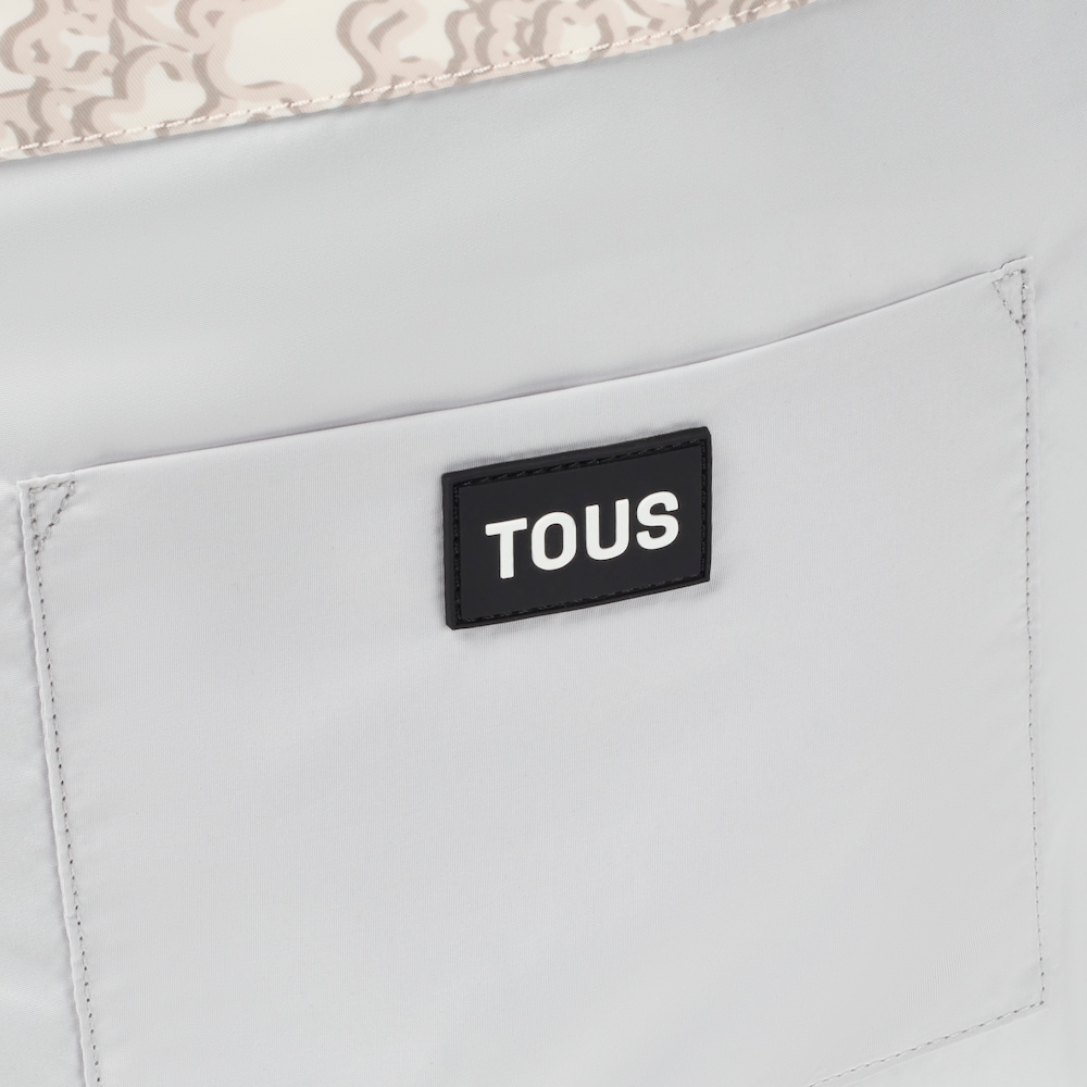Beige Kaos Mini Evolution Nylon Backpack