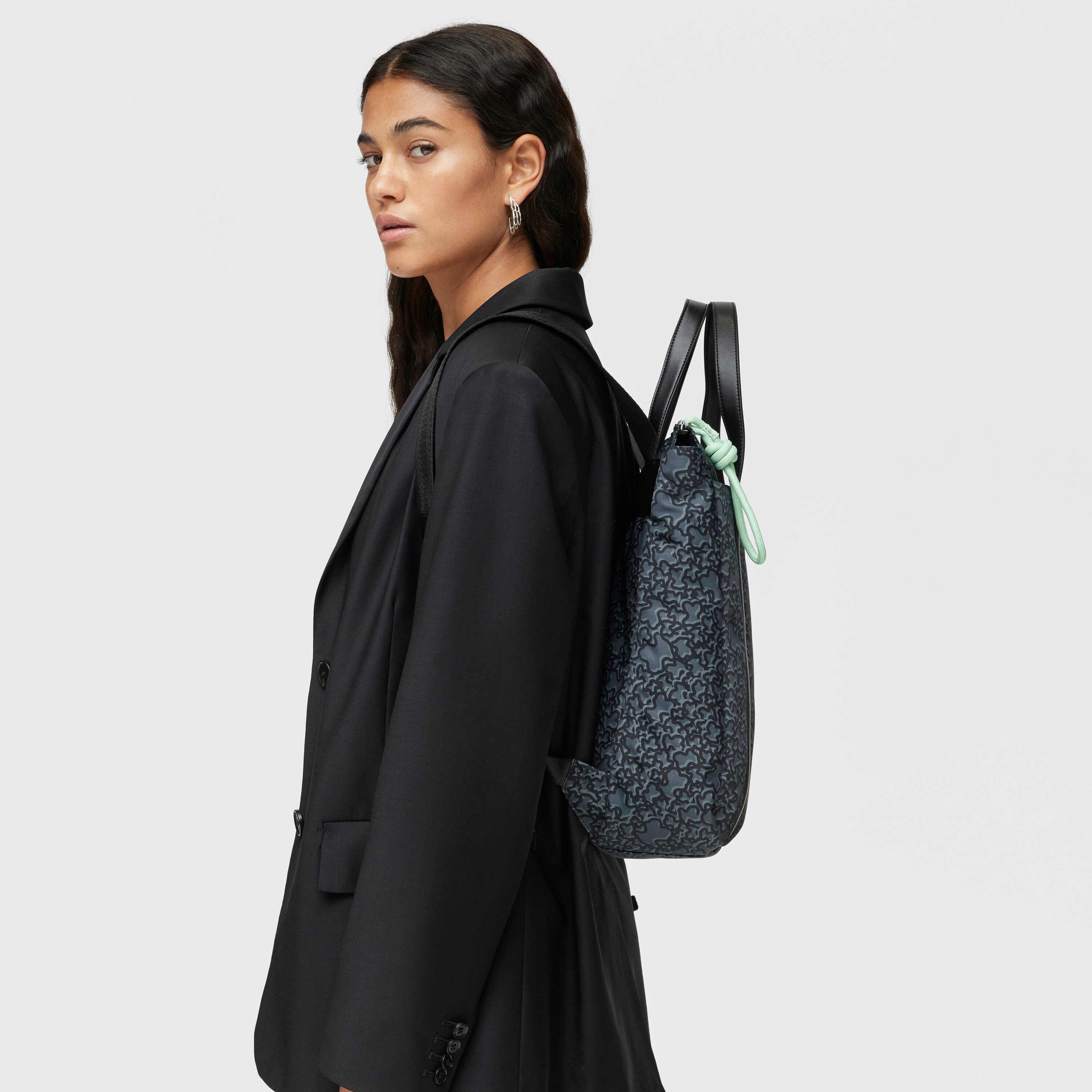 Black Kaos Mini Evolution Nylon Backpack