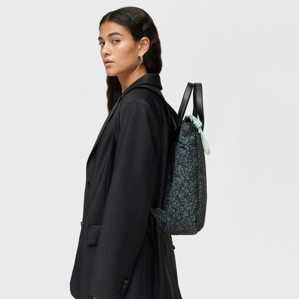 Black Kaos Mini Evolution Nylon Backpack