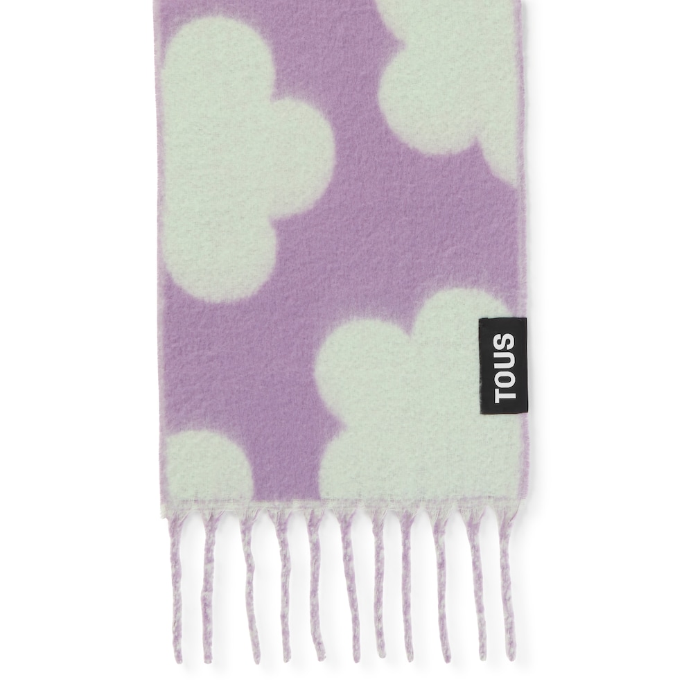Bufanda menta TOUS Candy Flowers