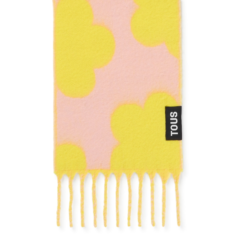 Bufanda rosa TOUS Candy Flowers