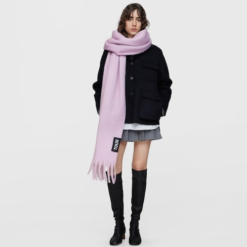 Mauve Muffler TOUS Cotton Candy