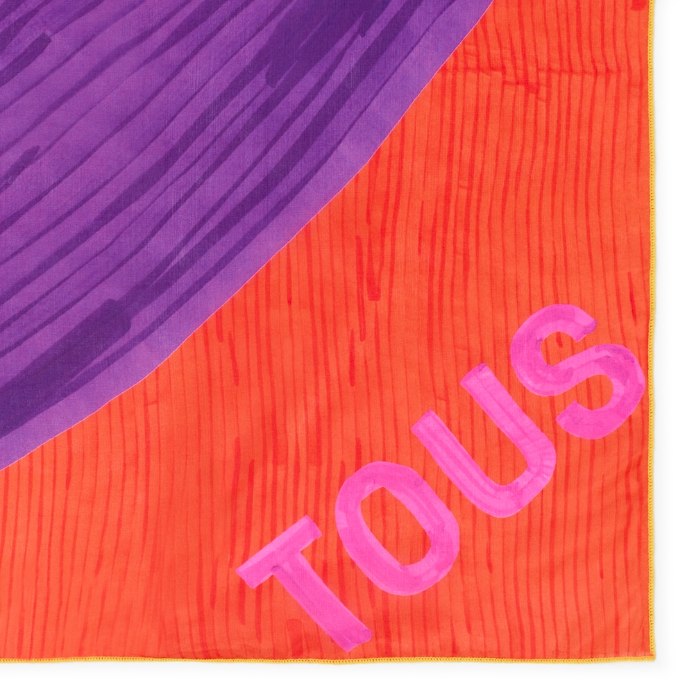 Foulard naranja TOUS Toppings image number 1