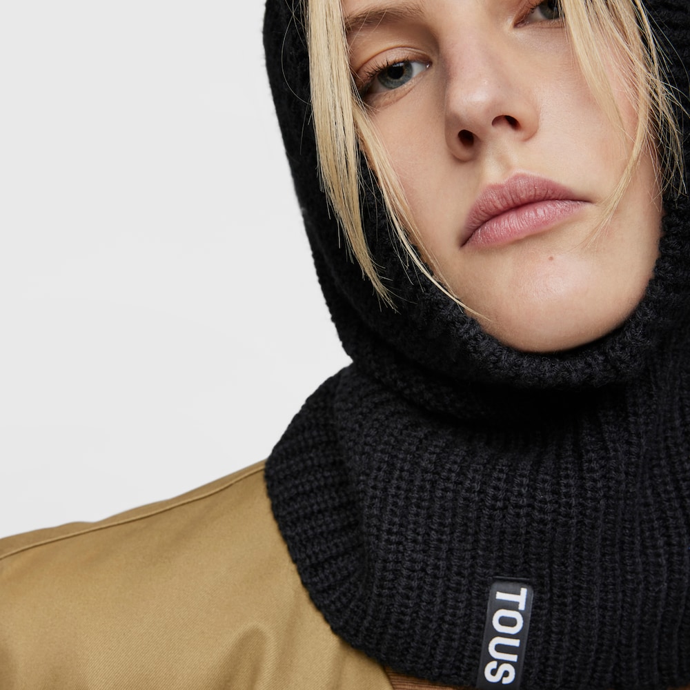 Balaclava negra TOUS Carol